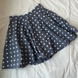 VINTAGE POLKA DOT SKIRT